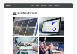 HighTech Agency Website thumbnail 2